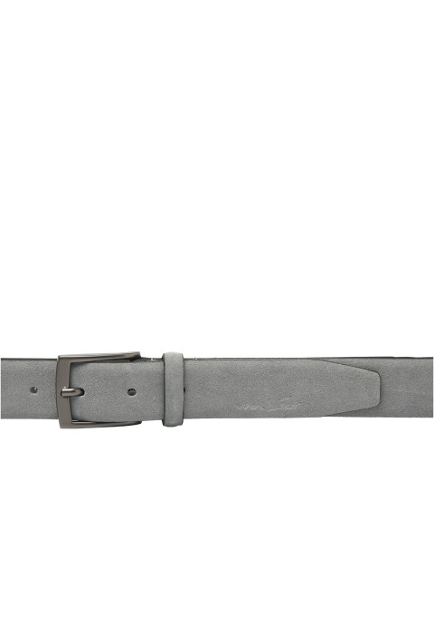Grauer Cintura-Moda-Wildledergürtel