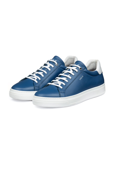 Barossa Trainer aus marineblauem Glattleder