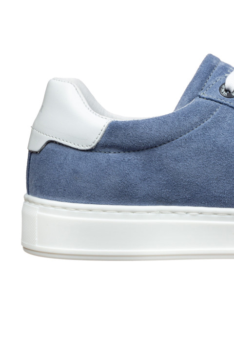Barossa Trainer aus blauem Wildleder