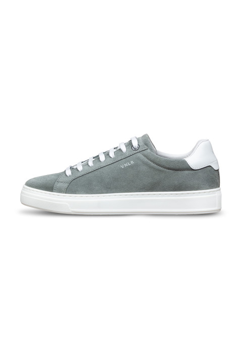 Barossa Trainer aus grau-blauem Wildleder
