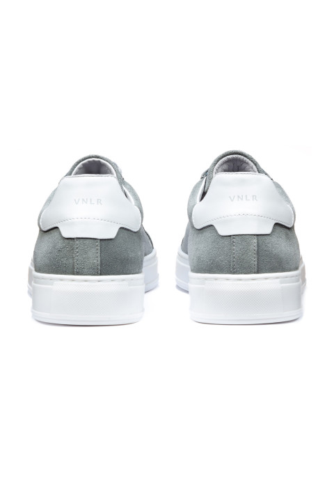 Barossa Trainer aus grau-blauem Wildleder