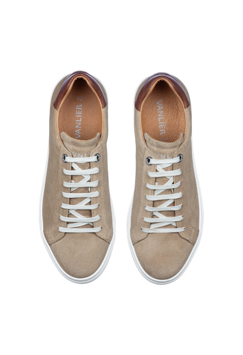 Sand beige Veloursleder Barossa Sneaker