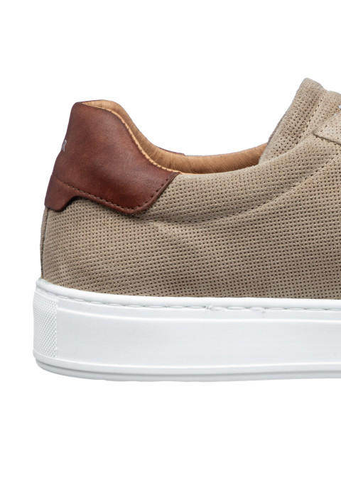 Sand beige Veloursleder Barossa Sneaker