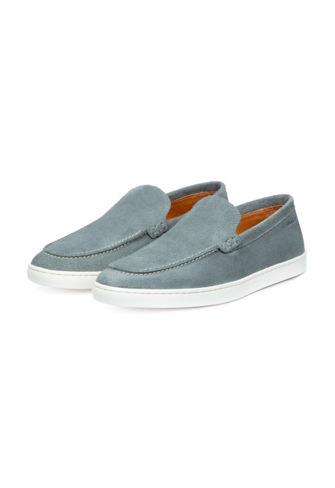 Graublaue Lugano-Slipper