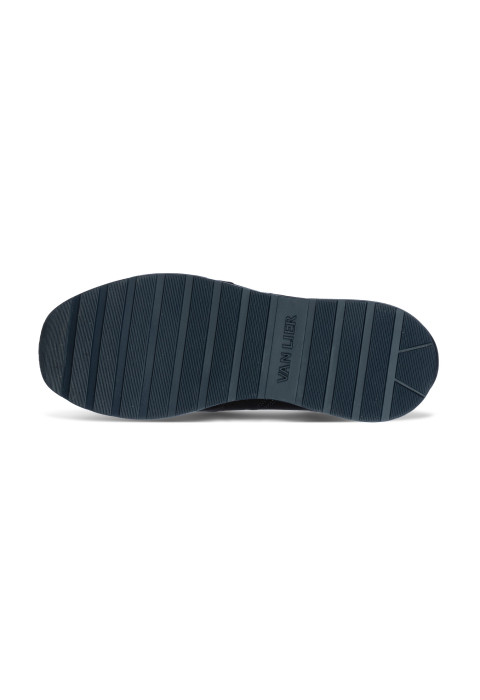 Positano Trainer aus schwarzem Nubuk
