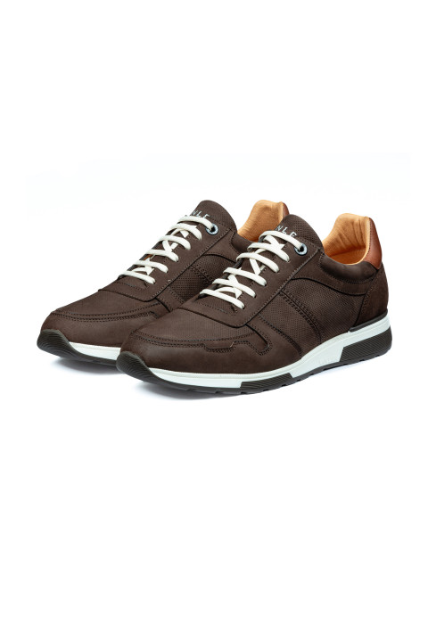 t-moro braun Wildleder Positano Trainer