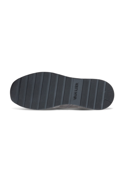 Trainer Positano aus grauem Nubuk