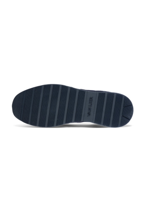Blauer Positano-Sneaker aus Wildleder