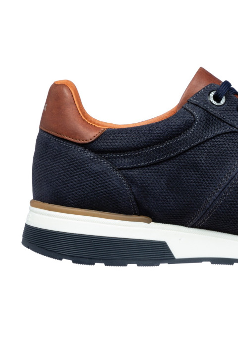Blauer Positano-Sneaker aus Wildleder