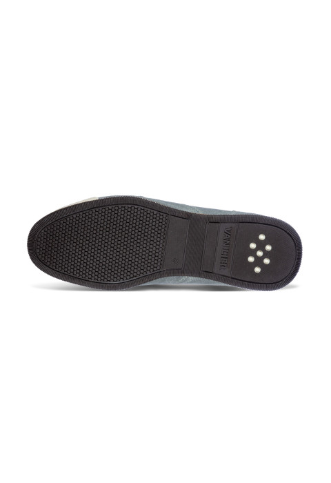 Graublauer Magnus-Sneaker aus Wildleder