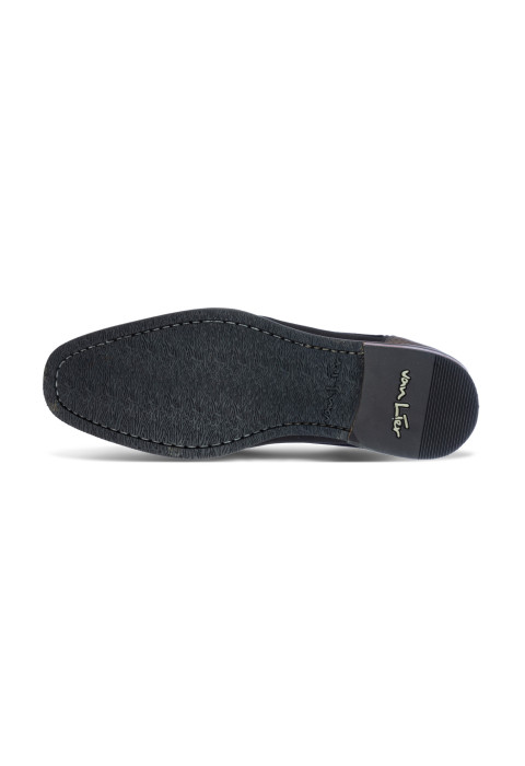 Schwarzer Amalfi-Schnürschuh aus Glattleder