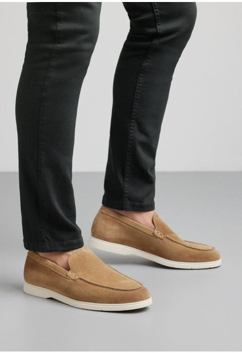 Ascona Slipper aus sand beige Schweden