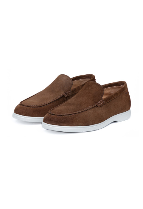 Ascona Slipper aus hellbraun Schweden