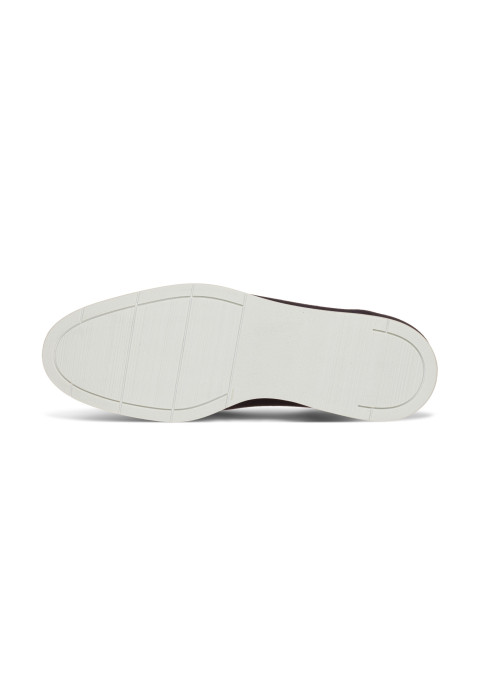 Ascona Slipper aus navy blue Veloursleder