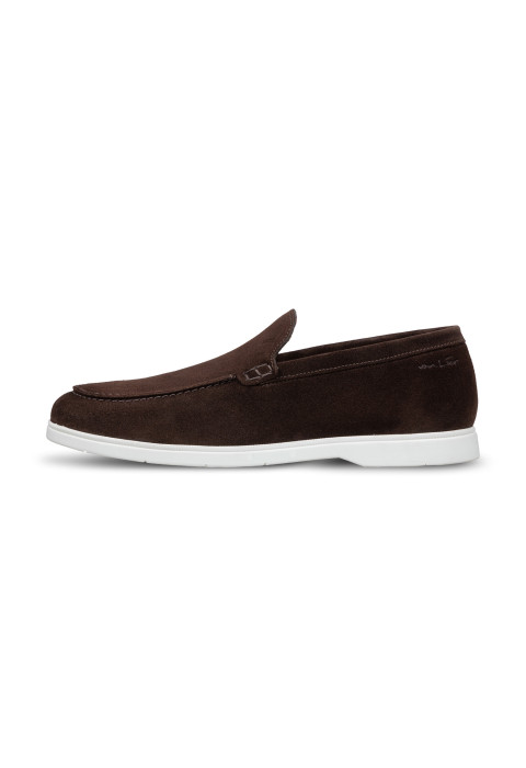 Ascona Slipper aus dunkel braun Schweden
