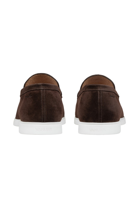 Ascona Slipper aus dunkel braun Schweden