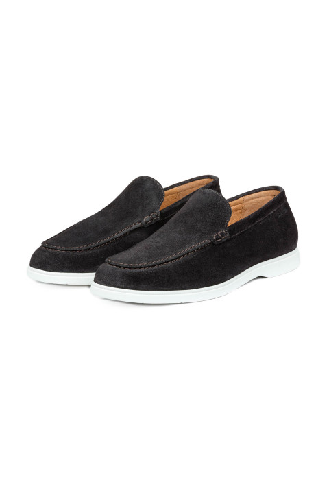 Ascona Slipper aus Testa di Moro braun Schweden