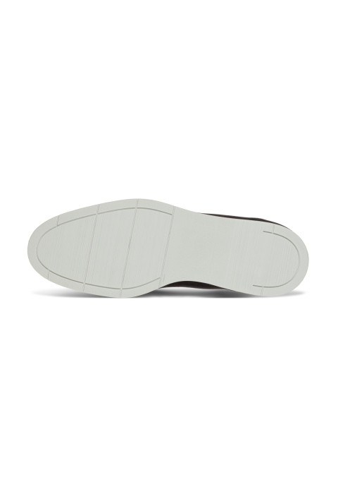 Ascona Slipper aus schwarz  Veloursleder