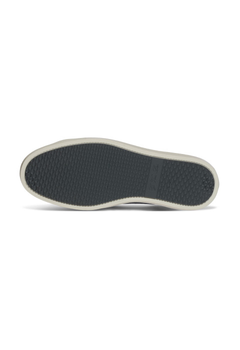 Marineblauer Napoli-Sneaker aus Veloursleder