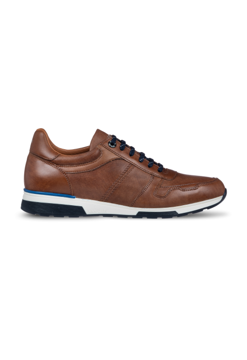Heller cognac leder Positano Sneaker