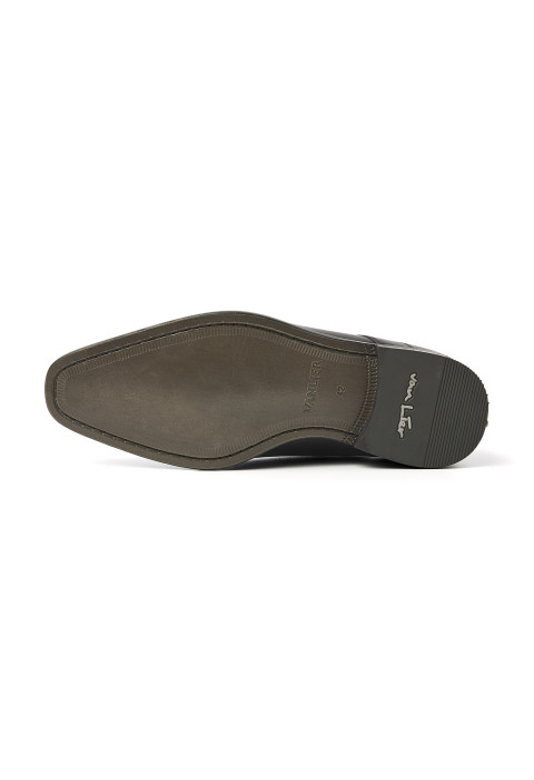 Rhodes Schnürschuhe aus schwarz Leder