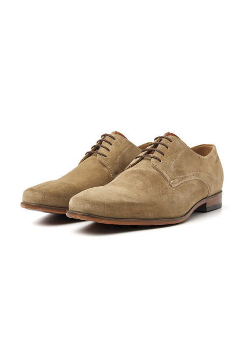 Rhodes Schnürschuhe aus Taupe Schweden