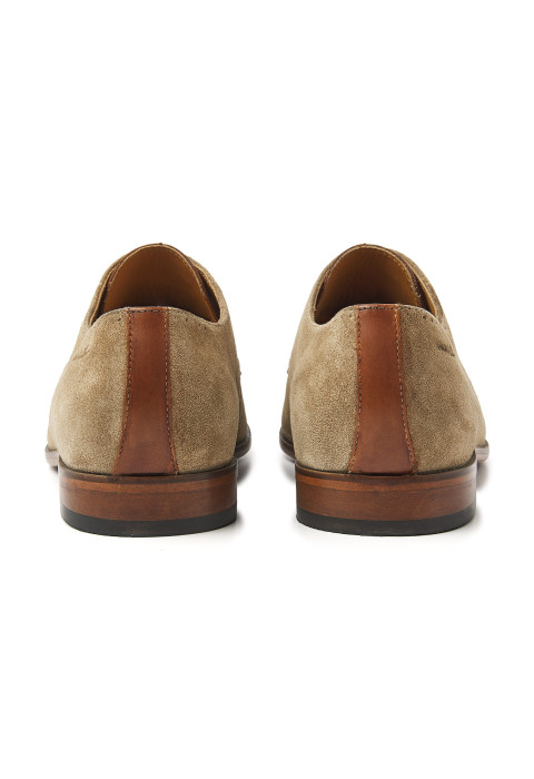 Rhodes Schnürschuhe aus Taupe Schweden