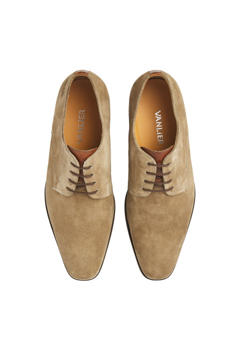Rhodes Schnürschuhe aus Taupe Schweden