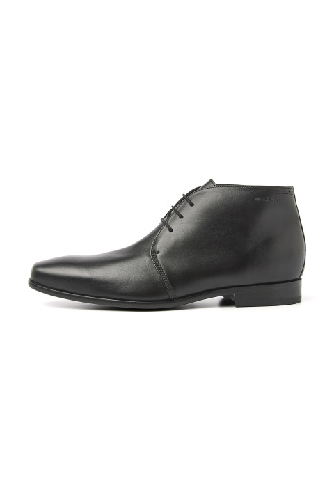 Rhodes Schnürschuhe aus schwarz Leder