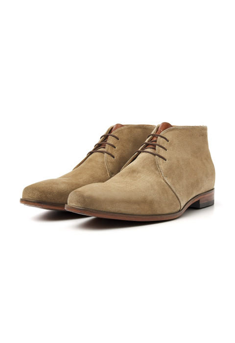 Rhodes Schnürschuhe aus taupe Schweden