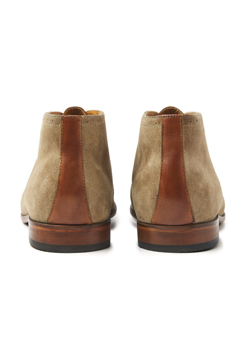 Rhodes Schnürschuhe aus taupe Schweden