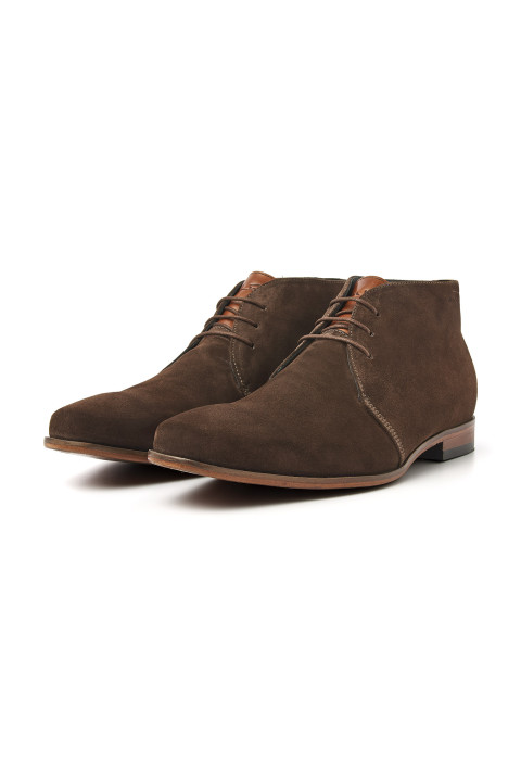 Rhodes Schnürschuhe aus T-moro braun Schweden