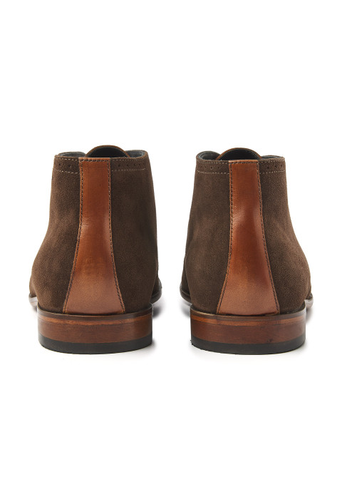 Rhodes Schnürschuhe aus T-moro braun Schweden