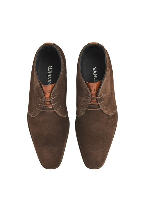 Rhodes Schnürschuhe aus T-moro braun Schweden