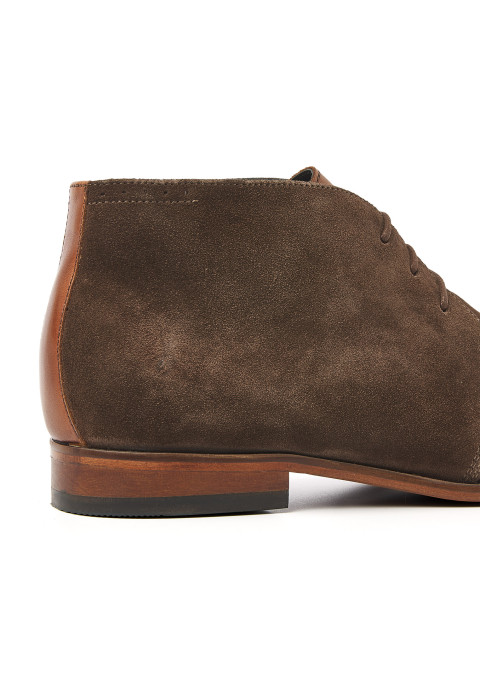 Rhodes Schnürschuhe aus T-moro braun Schweden