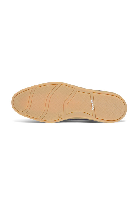 Lugano Slipper aus navy blue Wildleder