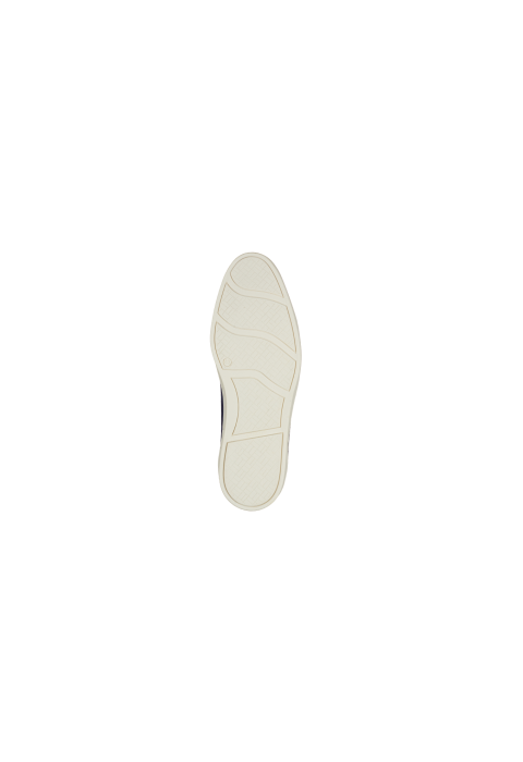 Lugano Slipper aus blau Veloursleder