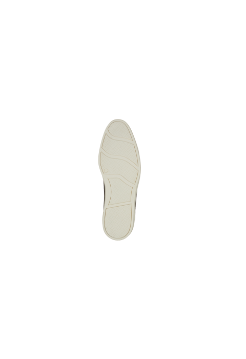 Lugano Slipper aus hell grau Veloursleder
