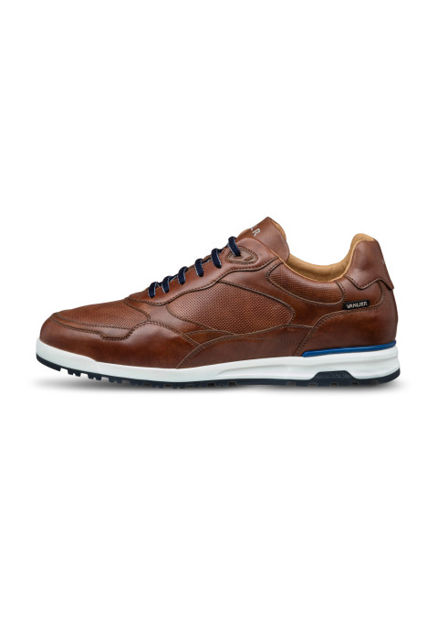 Ravello-Sneaker aus Glattleder in Hellcognac