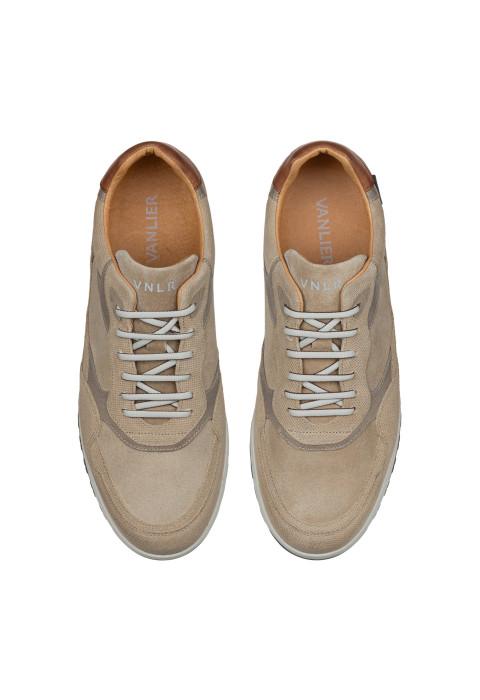 Taupefarbener Ravello-Sneaker aus Wildleder