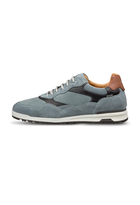 Graublauer Ravello-Sneaker aus Wildleder