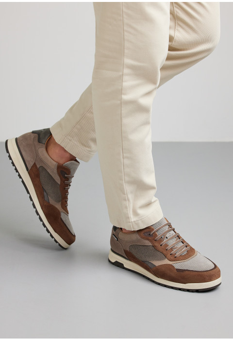 Taupe-Kombi-Sneaker Ravello