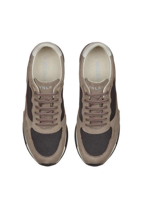Taupe Kombi-Sneaker Romeo