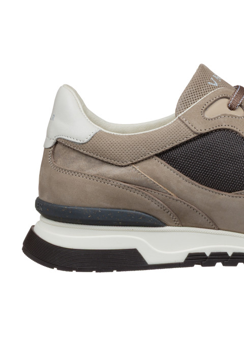 Taupe Kombi-Sneaker Romeo