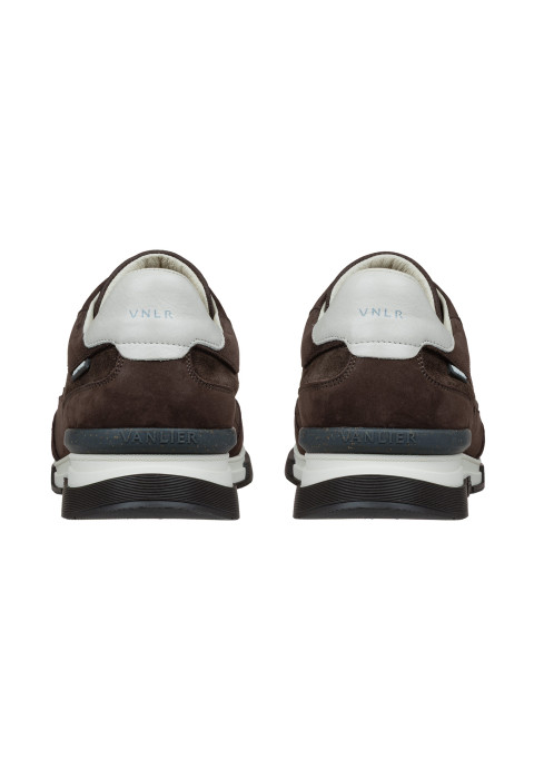 Dunkel braun Kombi-Sneaker Romeo