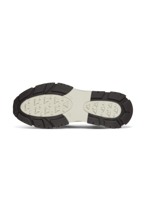 Taupefarbener Raptor-Sneaker aus Veloursleder