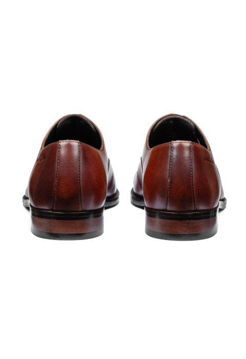 Cognacfarbener Bregenz Schnürschuh